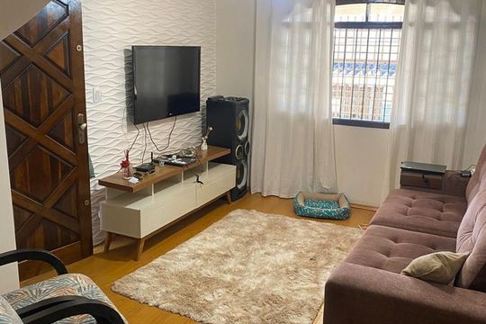 Sala de casa à venda com 3 quartos, 164m² em Jardim Utinga, Santo André