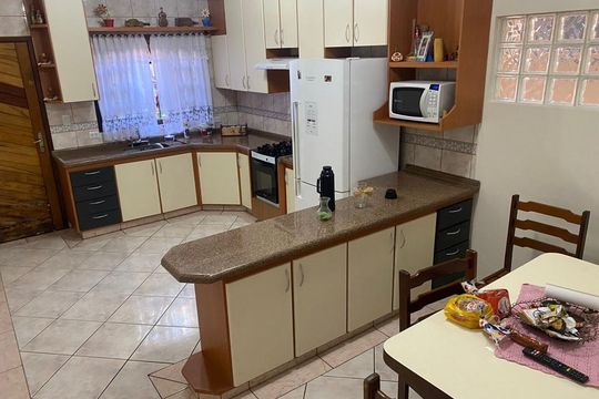 Cozinha de casa à venda com 3 quartos, 164m² em Jardim Utinga, Santo André