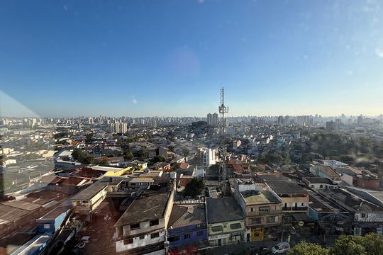 Quarto 1 Vista de apartamento à venda com 2 quartos, 32m² em Parque Erasmo Assunção, Santo André