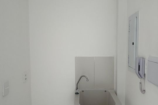 Área de Serviço de apartamento à venda com 2 quartos, 32m² em Parque Erasmo Assunção, Santo André