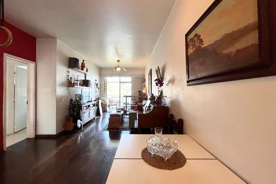 Sala de apartamento à venda com 3 quartos, 120m² em Lagoa, Rio de Janeiro