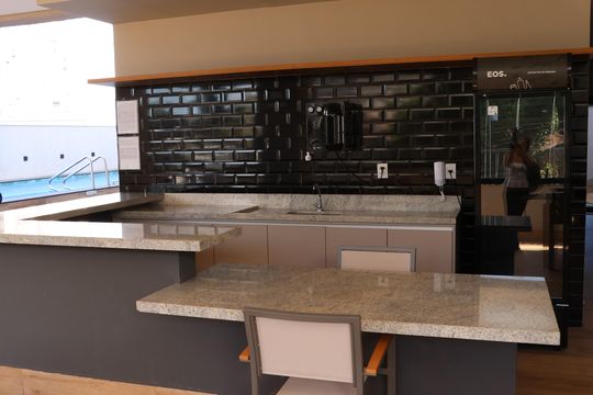 Área comum - Churrasqueira de apartamento à venda com 2 quartos, 68m² em Serrinha, Goiânia