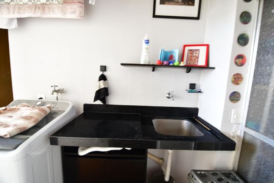 Área de Serviço de apartamento à venda com 2 quartos, 90m² em Jardim Chapadão, Campinas