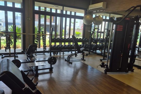 Área comum - Academia de casa de condomínio para alugar com 4 quartos, 295m² em Loteamento Residencial Arborais, Campinas