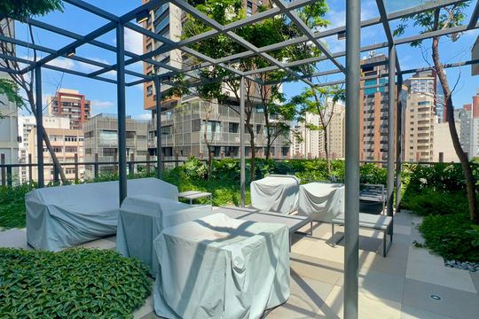Área comum de apartamento à venda com 2 quartos, 151m² em Pinheiros, São Paulo