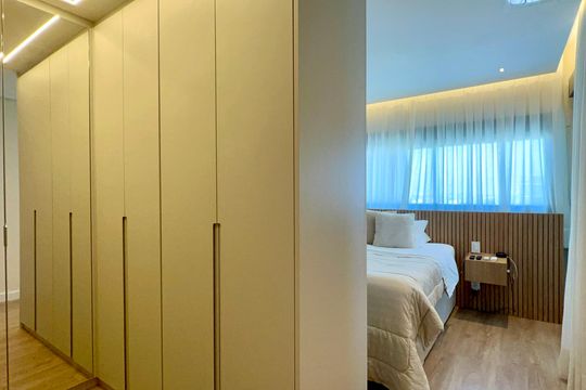 Suíte 2 de apartamento à venda com 2 quartos, 151m² em Pinheiros, São Paulo
