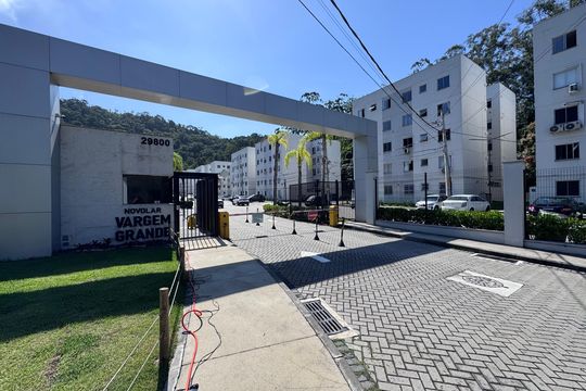 Fachada de apartamento à venda com 2 quartos, 44m² em Vargem Grande, Rio de Janeiro