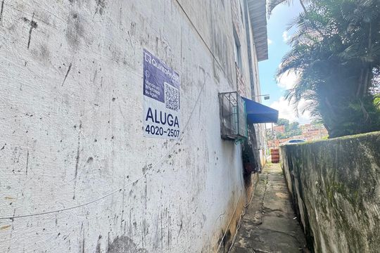 Placa  de apartamento para alugar com 2 quartos, 71m² em Cabula, Salvador