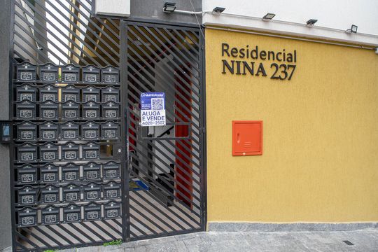 Fachada de casa de condomínio para alugar com 2 quartos, 40m² em Penha de França, São Paulo