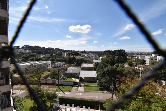 Vista da Sacada de apartamento à venda com 3 quartos, 68m² em Tingui, Curitiba