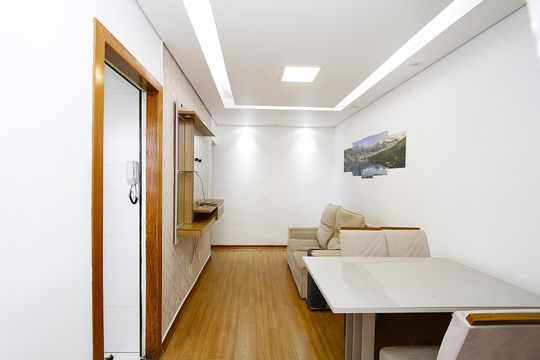 Sala de apartamento à venda com 3 quartos, 83m² em Alto Caiçaras, Belo Horizonte