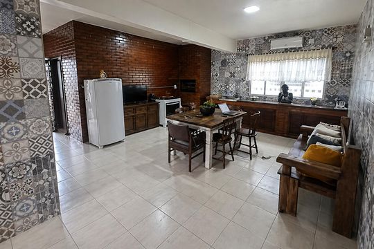 Cozinha de casa para alugar com 2 quartos, 127m² em Harmonia, Canoas