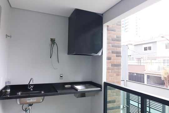 Sala Sacada  de apartamento à venda com 2 quartos, 57m² em Nova Petrópolis, São Bernardo do Campo
