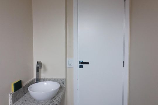 Quarto 1 - Suíte Banheiro  de apartamento à venda com 2 quartos, 57m² em Nova Petrópolis, São Bernardo do Campo