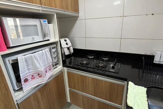 Cozinha de apartamento à venda com 2 quartos, 65m² em Baeta Neves, São Bernardo do Campo