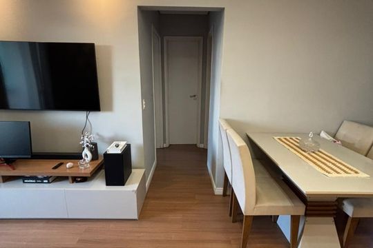 Sala de apartamento à venda com 2 quartos, 65m² em Baeta Neves, São Bernardo do Campo