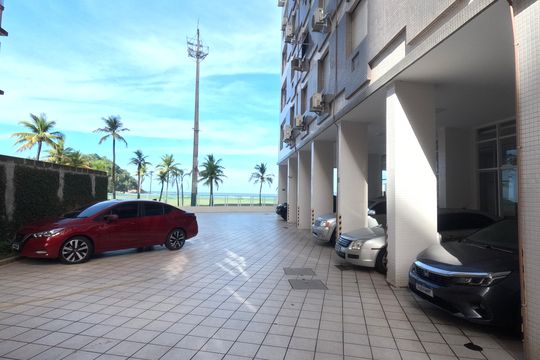 Área Comum - Garagem  de apartamento para alugar com 3 quartos, 211m² em José Menino, Santos