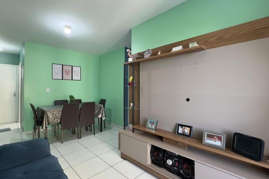 Sala de apartamento à venda com 3 quartos, 73m² em Jardim Testae, Guarulhos