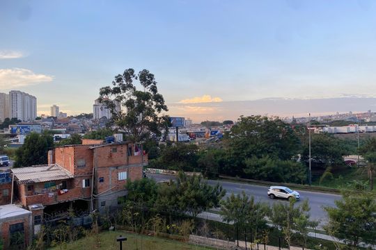 Vista da Sala de apartamento à venda com 2 quartos, 32m² em Parque Novo Mundo, São Paulo