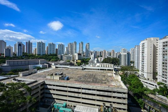 Vista de apartamento à venda com 1 quarto, 49m² em Vila Andrade, São Paulo