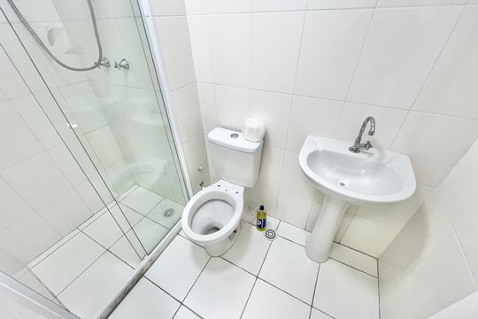 Banheiro de apartamento à venda com 2 quartos, 39m² em Vila Nova Cachoeirinha, São Paulo
