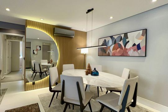 Sala de Jantar de apartamento à venda com 2 quartos, 125m² em Jardim Paulista, São Paulo