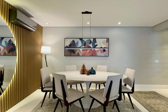 Sala de Jantar de apartamento à venda com 2 quartos, 125m² em Jardim Paulista, São Paulo