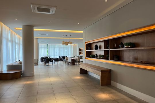 Área comum - Salão de festas de apartamento à venda com 2 quartos, 134m² em Vila Anastácio, São Paulo