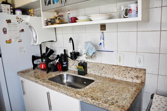 Cozinha de apartamento à venda com 3 quartos, 67m² em Vila Pirituba, São Paulo