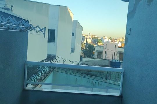 Área externa de apartamento à venda com 2 quartos, 121m² em Vila Linda, Santo André