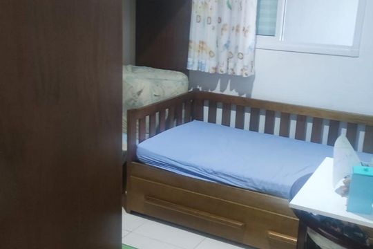 Quarto de apartamento à venda com 2 quartos, 121m² em Vila Linda, Santo André
