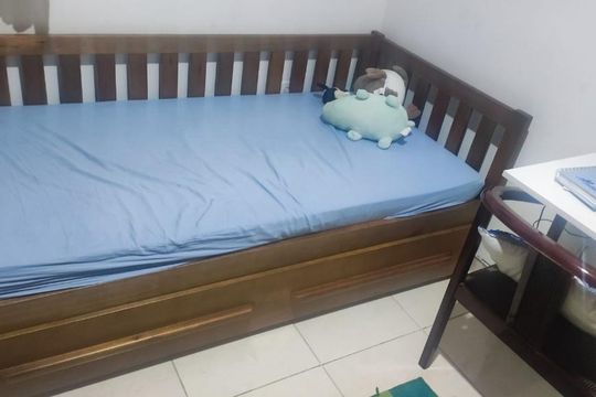 Quarto de apartamento à venda com 2 quartos, 121m² em Vila Linda, Santo André