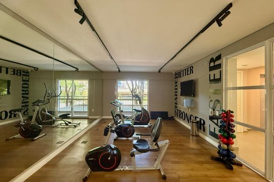 Academia  de kitnet/studio para alugar com 1 quarto, 28m² em Campo Belo, São Paulo
