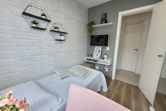 Quarto 2 de apartamento à venda com 3 quartos, 78m² em Marechal Rondon, Canoas