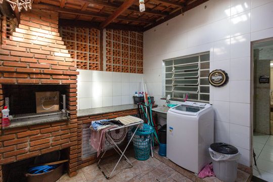 Área de Serviço e Gourmet de casa de condomínio para alugar com 2 quartos, 75m² em Jardim Adriana, Guarulhos