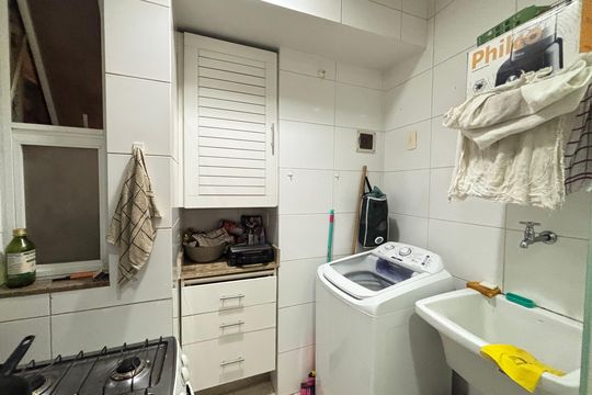 Cozinha/área de serviço de apartamento à venda com 1 quarto, 41m² em Copacabana, Rio de Janeiro