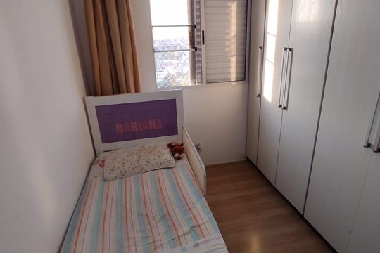 Quarto de apartamento à venda com 2 quartos, 45m² em Parque Guarapiranga, São Paulo