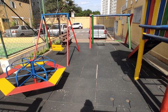 Área externa de apartamento à venda com 2 quartos, 45m² em Parque Guarapiranga, São Paulo