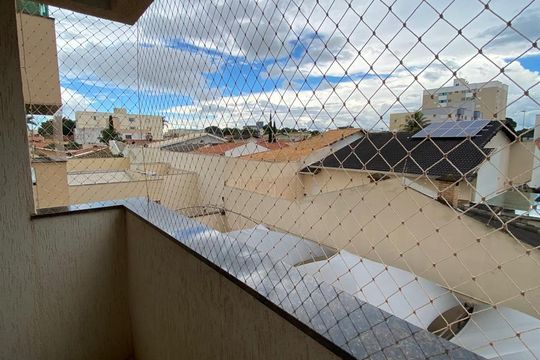 Varanda de apartamento para alugar com 2 quartos, 70m² em Santa Mônica, Uberlândia