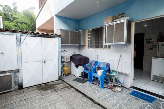 Quintal  de casa de condomínio para alugar com 2 quartos, 100m² em Campo Grande, Rio de Janeiro