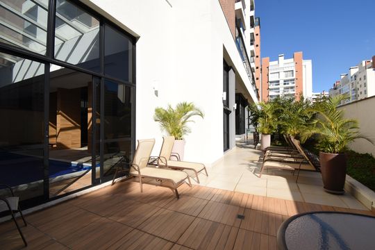 Área comum de apartamento para alugar com 2 quartos, 65m² em Cristo Rei, Curitiba