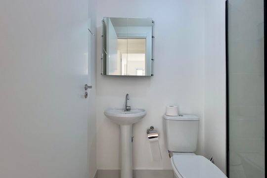 Banheiro  de apartamento para alugar com 2 quartos, 35m² em Socorro, São Paulo