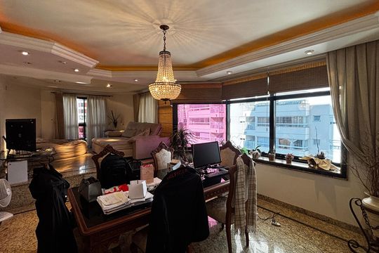 Sala  de apartamento à venda com 3 quartos, 202m² em Jardim, Santo André