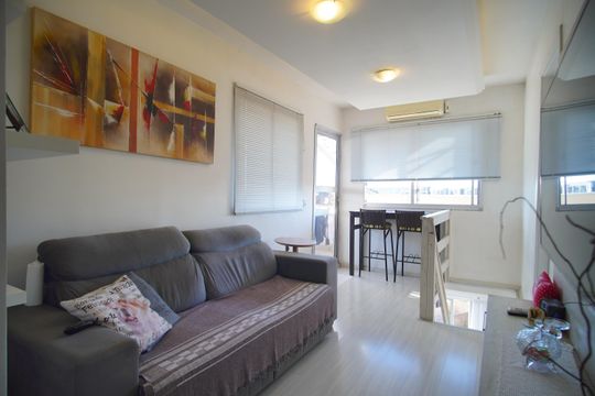 Sala 2 de apartamento à venda com 3 quartos, 93m² em Santos Dumont, São Leopoldo