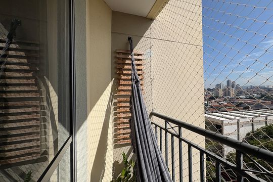 Varanda da Sala de apartamento à venda com 2 quartos, 50m² em Vila Siqueira (zona Norte), São Paulo
