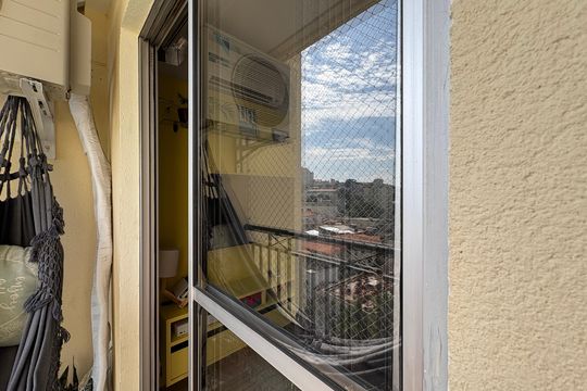 Varanda da Sala de apartamento à venda com 2 quartos, 50m² em Vila Siqueira (zona Norte), São Paulo