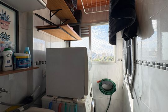 Área de Serviço de apartamento à venda com 2 quartos, 50m² em Vila Siqueira (zona Norte), São Paulo