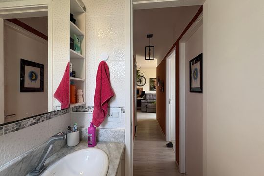 Banheiro de apartamento à venda com 2 quartos, 50m² em Vila Siqueira (zona Norte), São Paulo
