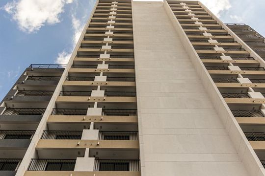 Fachada de kitnet/studio para alugar com 1 quarto, 23m² em Centro Histórico de São Paulo, São Paulo
