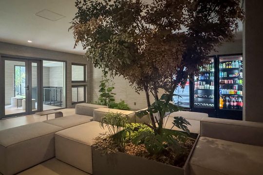 Área externa de kitnet/studio para alugar com 1 quarto, 28m² em Vila Mariana, São Paulo